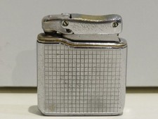 vecchio ACCENDINO COLIBRI MONO GAS'20 in metallo vintage da collezione epoca di