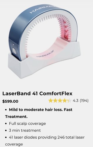 Hairmax laserband hair - hairmax, 41