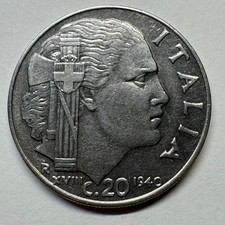 1940 Italia 20 Centesimi -