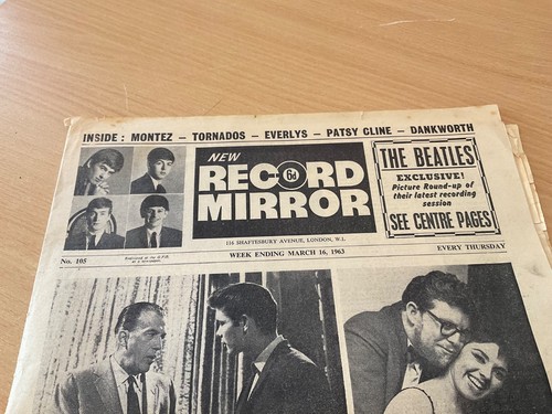 1963 record mirror beatles - mirror,