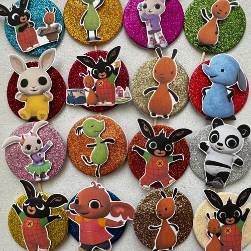 Bing cupcake topper party - bing,