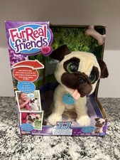 FurReal Friends JJ My Jumpin' Pug Dog Jumps Sits Interactive Hasbro 2014 Box