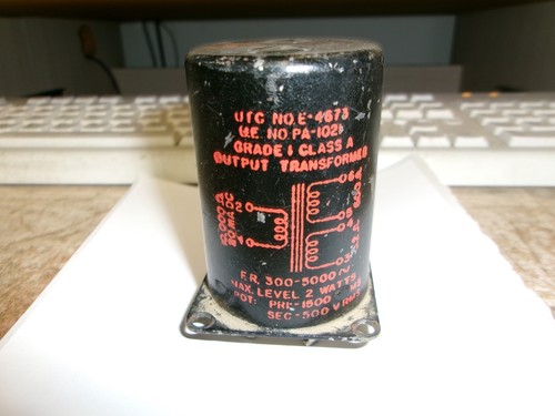 Trasformatore uscita audio utc - trasformatore,