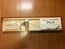  AEROPICCOLA SPILLO VINTAGE FREE FLIGHT balsa rare 