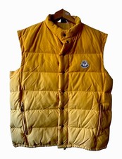 MONCLER GRENOBLE VINTAGE PUFFER PADDED DOWN GILET,SIZE:4,LARGE