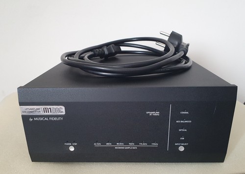 Musical fidelity dac - fidelity, m1