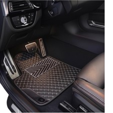 Faux Leather Quilted Floor