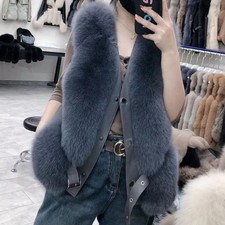Gilet moda vera pelliccia di