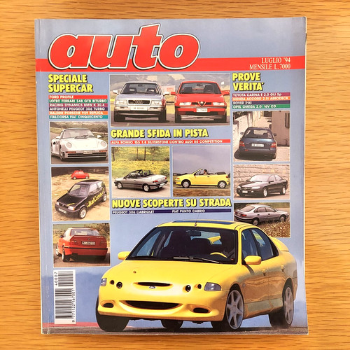 Auto luglio 1994 ferrari - auto,