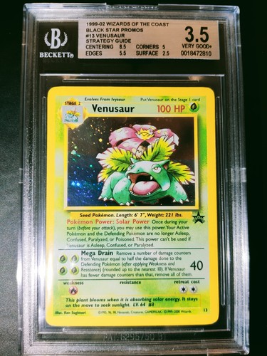 Pokémon venusaur holo promo - pokémon,