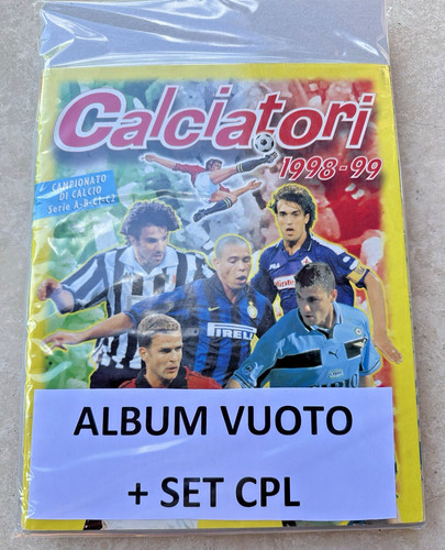 Calciatori panini 1998 - calciatori, 1998/99