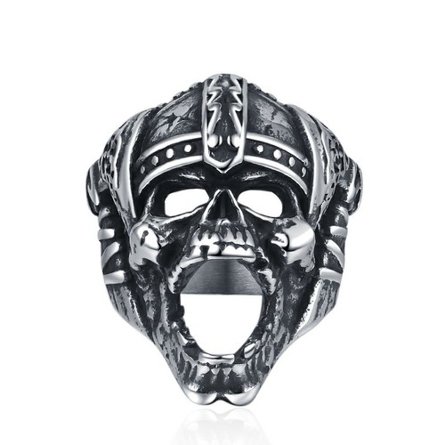 Anello teschio iron man - anello,