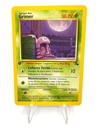 Carta pokemon grimer 1a - grimer, 48/62