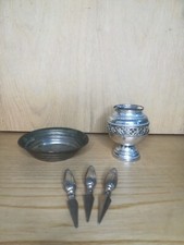 LOTTO DI VARI OGGETTI VINTAGE IN METALLO ANNI 50