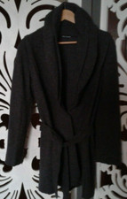 Cappottino Donna Grigio con cintura Penny Black tg. M