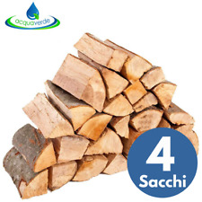 4 SACCHI LEGNA DA ARDERE DI