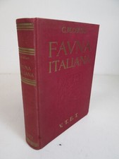 1933 UTET FAUNA ITALIANA