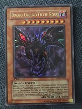 Drago Oscuro Occhi Rossi