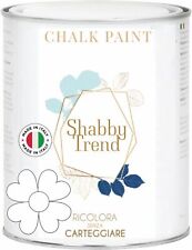 CHALK PAINT Pittura Shabby Chic Vintage Mobili Pareti Altro Extra Opaca BIANCO