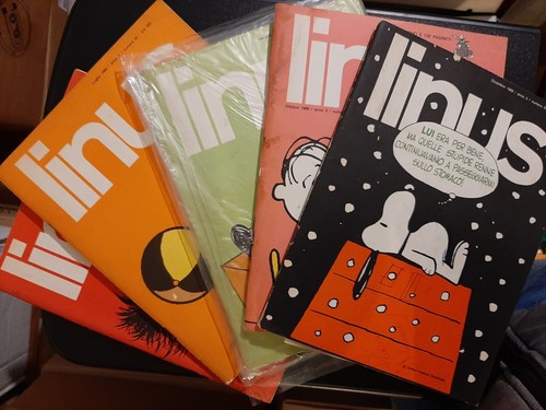 Rivista fumetti linus annata - fumetti,