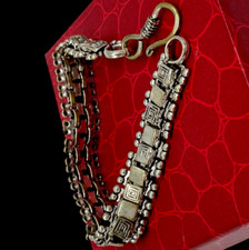 Snake in argento indiano