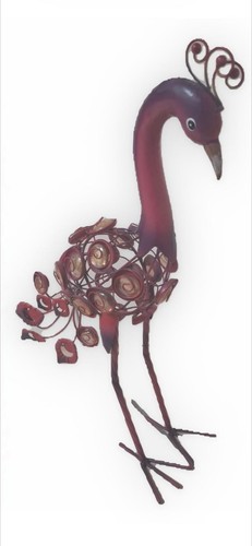 Pavone decorativo metallo - decorativo,