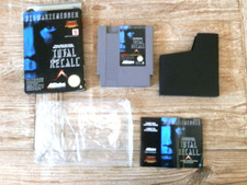 SCHWARZENEGGER TOTAL RECALL NES NINTENDO 85 MATTEL C/CUSTODIA SCATOLA LIBRETTO