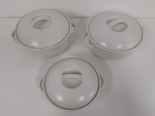 Thomas off white Casseruola piatti x3 ottime condizioni pre amato (06)