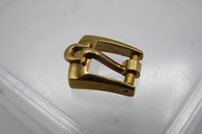 Fibbia imbottita oro vintage