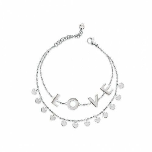 Bracciale donna cuori - , e