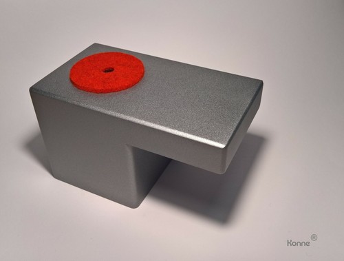 Base braccio tono corian - base, in