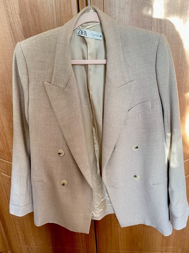 Giacca blazer doppiopetto zara - blazer,