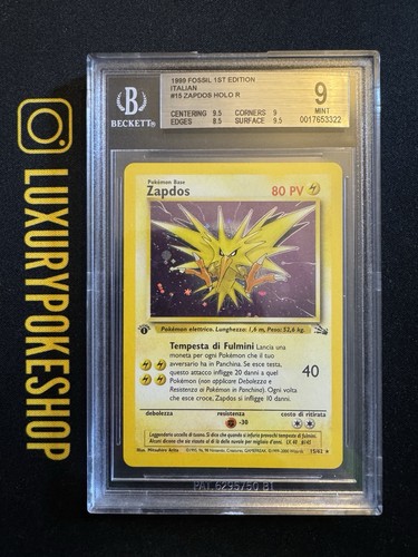 Carta card pokemon zapdos - carta,