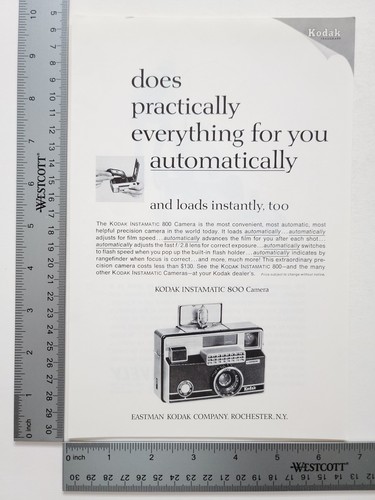 Pubblicità stampa fotocamera