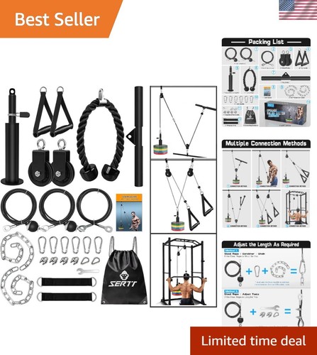 Versatile weight cable pulley - versatile,