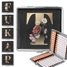 Compact smokers tin black - smokers,