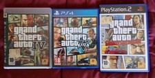 3 giochi Grand Theft Auto : GTA 5 PS4 + GTA 4 PS3 + GTA Liberty City Stories PS2