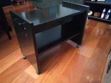 MOBILETTO IN LEGNO NERO PORTATELEVISORE, GIRADISCHI,  (O QUELLO CHE VOLETE VOI)