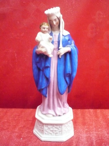 Figura porcellana madonna - figura,
