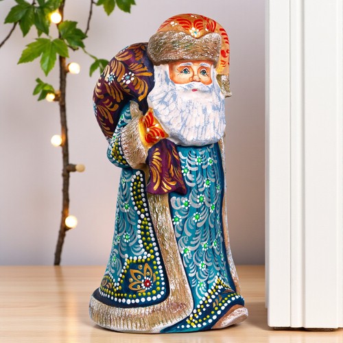 Statuina babbo natale russo - russo, 9"