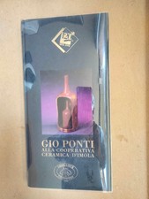 Giò Ponti alla Cooperativa Ceramica d'Imola 1993 Imolarte Incontri