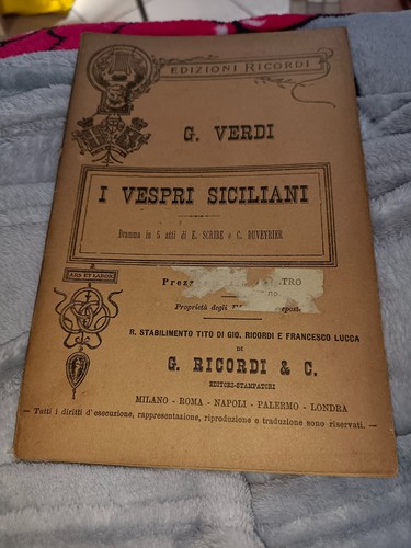 Libretto opera giuseppe - opera, verdi