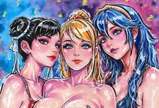 Dipinto Originale A4 Chun-Li