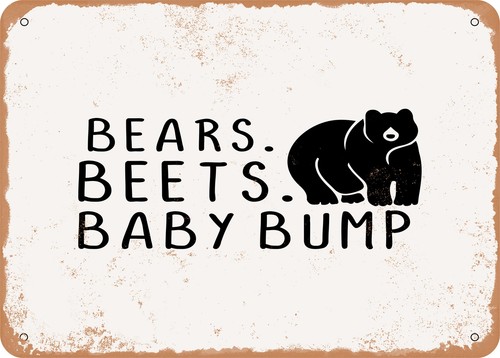 Insegna metallo bears - insegna, in