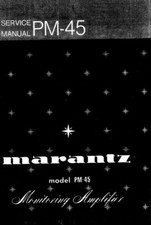 MARANTZ PM-45, PM-50 Schematic