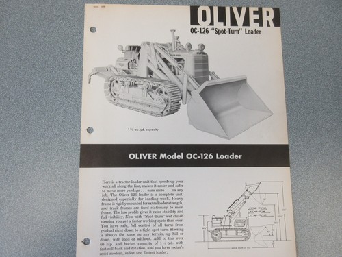 Oliver crawler 126 - oliver, oc-126