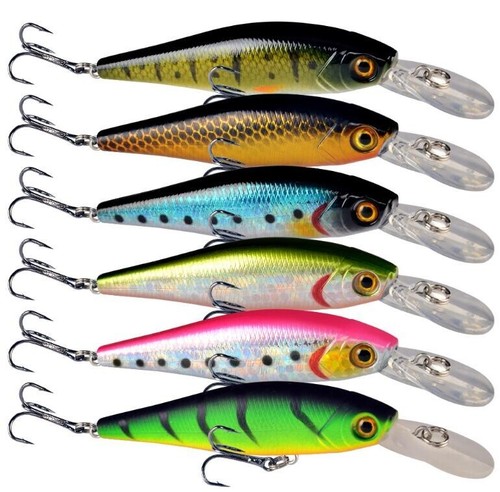 6pcs esche pesca basso - esche, da