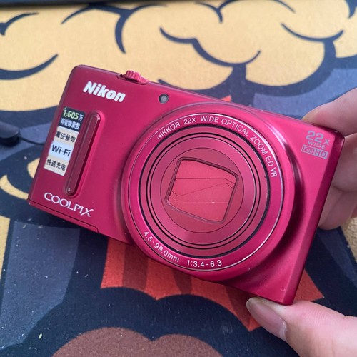 Nikon coolpix s9600 - rossa, 16,0
