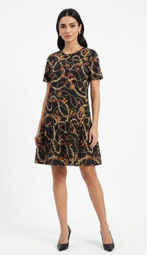 Abito zara barocco catena - zara,