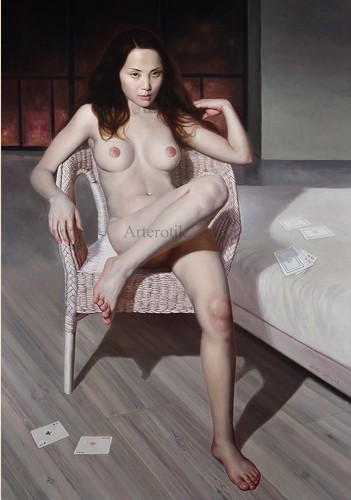 Arte erotica nudo pin-up